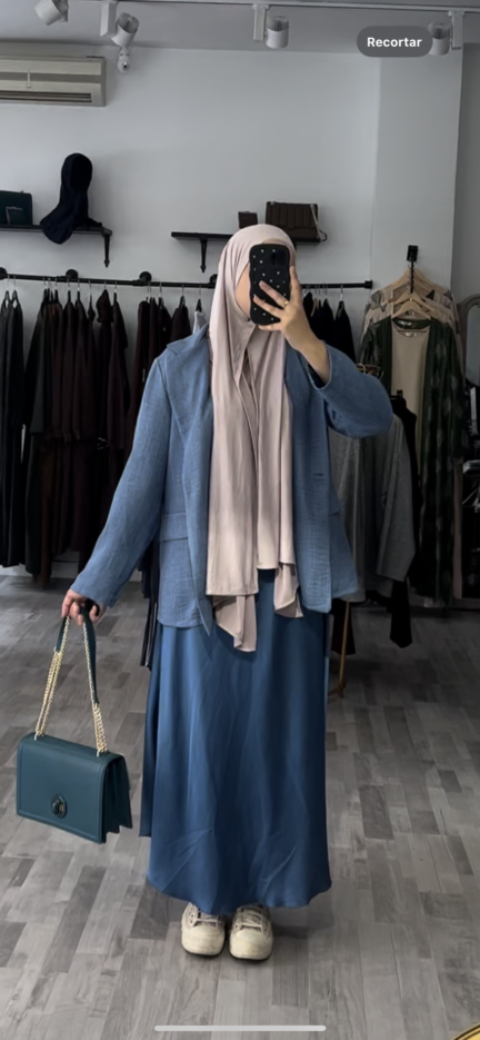 Conjunto falda blue - Imagen 4